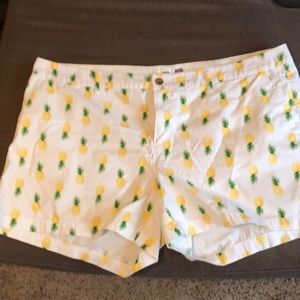 Old Navy Pineapple Shorts